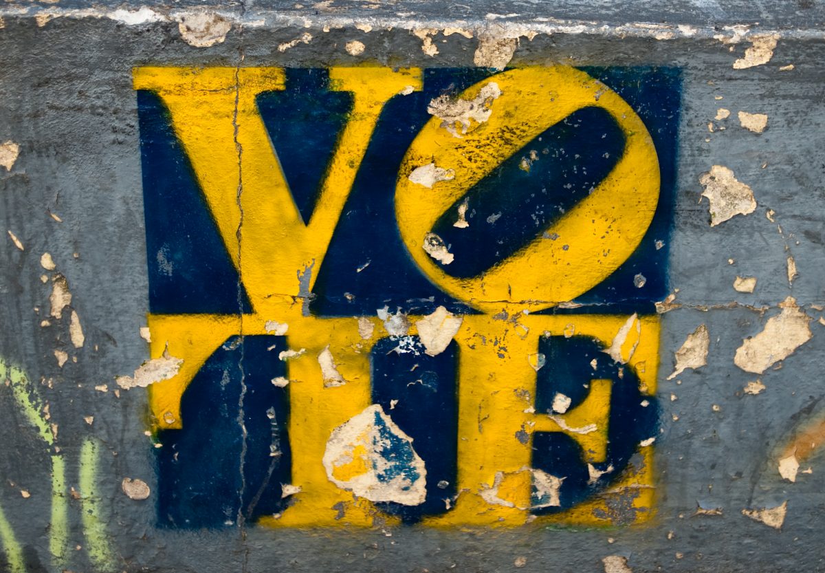 Your vote is your voice