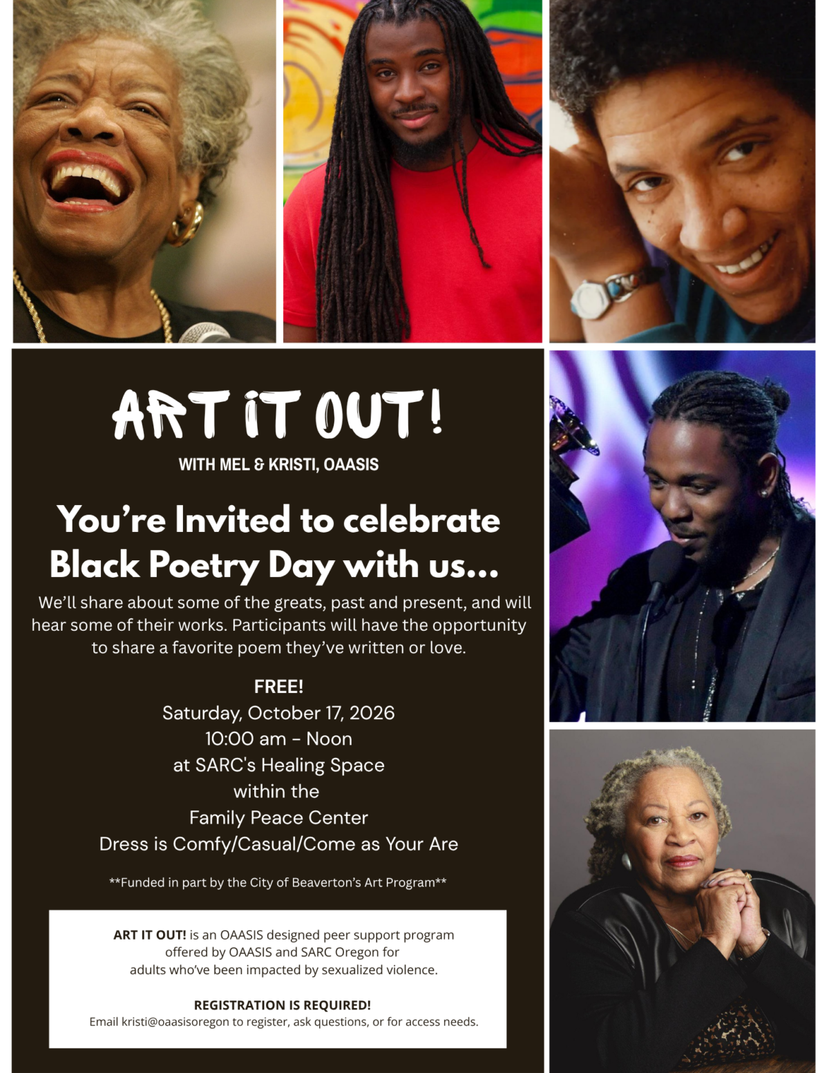 Art it Out! with OAASIS & SARC